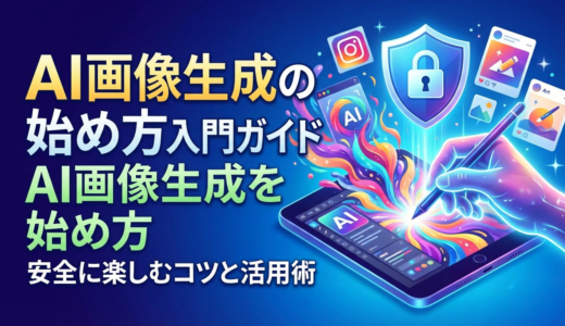 AI画像生成の始め方入門ガイド｜AI画像生成を安全に楽しむコツと活用術