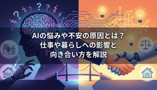 AIの悩みや不安の原因とは？仕事や暮らしへの影響と向き合い方を解説