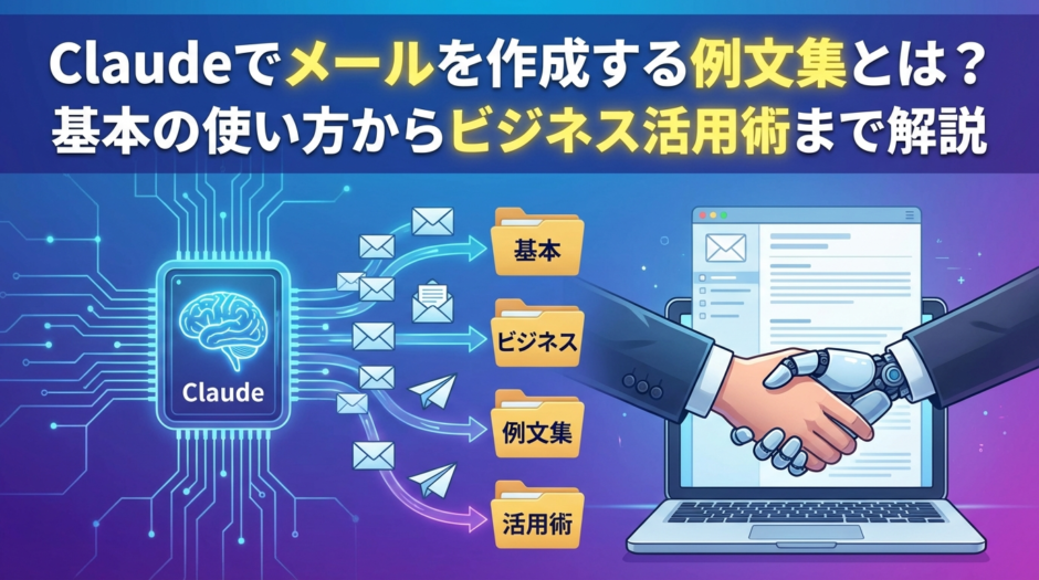 Cladueでメールを作成する例文集とは？基本の使い方からビジネス活用術まで解説