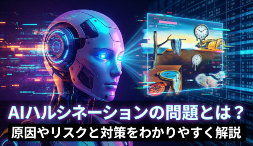 AI ハルシネーションの問題とは？原因やリスクと対策をわかりやすく解説