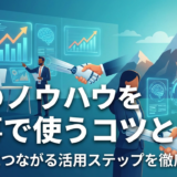 AIのノウハウを仕事で使うコツとは？成果につながる活用ステップを徹底解説