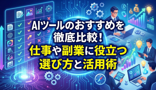 AIツールのおすすめを徹底比較！仕事や副業に役立つ選び方と活用術