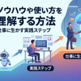 AIのノウハウや使い方を完全理解する方法｜初心者から仕事に生かす実践ステップ