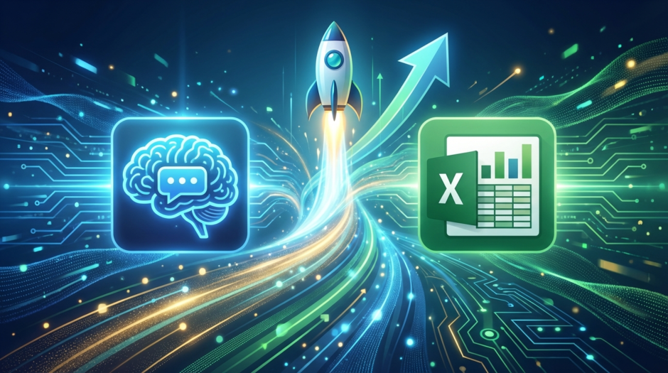 ChatGPTとエクセルの活用方法とは？業務効率を爆上げする具体的な使い方を解説