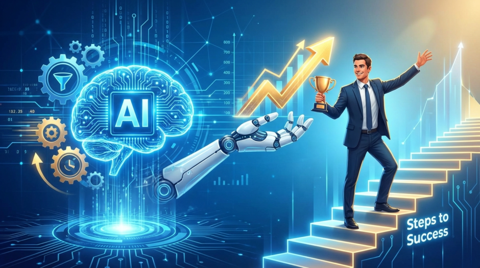 AIを活用して営業を効率化する方法とは？成果を最大化する実践ステップを徹底解説