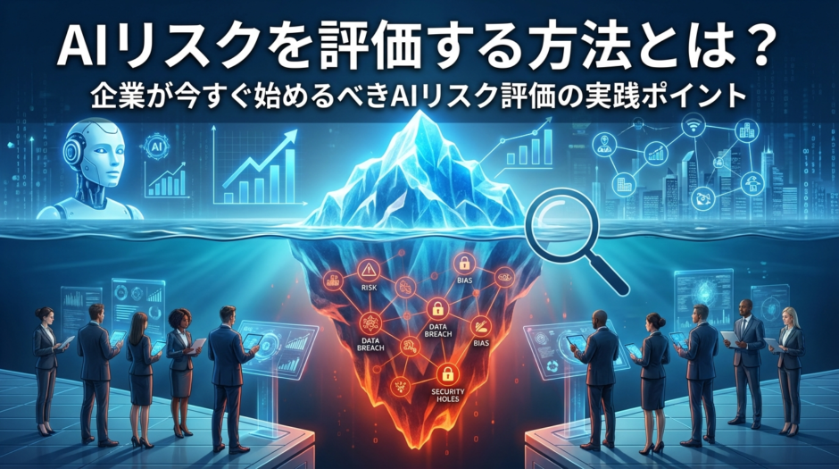 AIリスクを評価する方法とは？企業が今すぐ始めるべきAIリスク評価の実践ポイント
