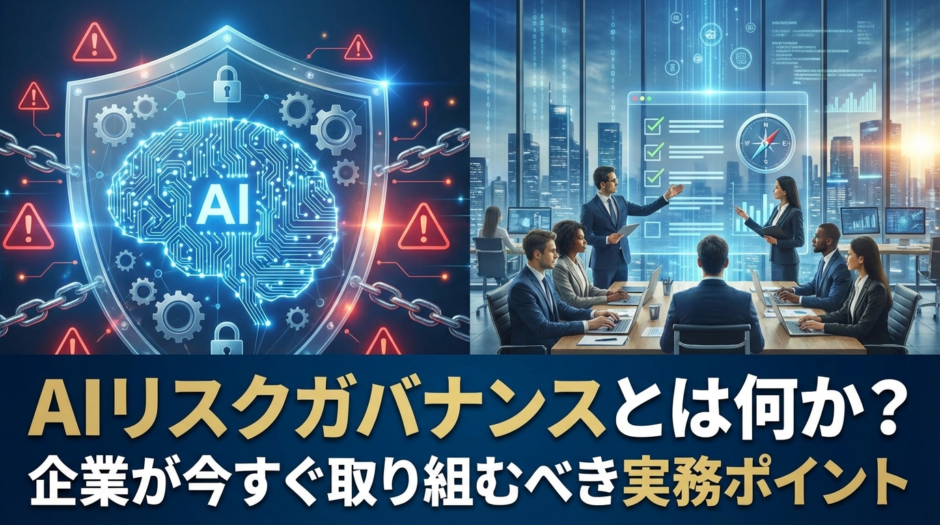 AIリスクガバナンスとは何か？企業が今すぐ取り組むべき実務ポイント