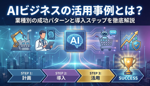AIビジネスの活用事例とは？業種別の成功パターンと導入ステップを徹底解説