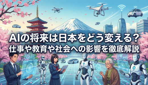 AIの将来は日本をどう変える？仕事や教育や社会への影響を徹底解説