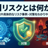 AIリスクとは何か?基礎知識や具体的なリスク事例・対策をわかりやすく解説
