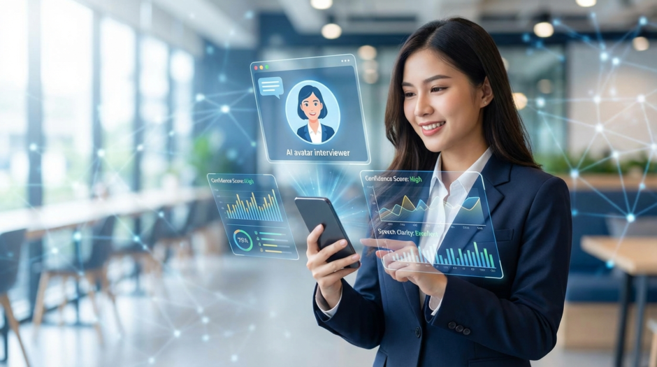 AIで面接対策ができるアプリの選び方。AI面接対策アプリを使うメリットも解説