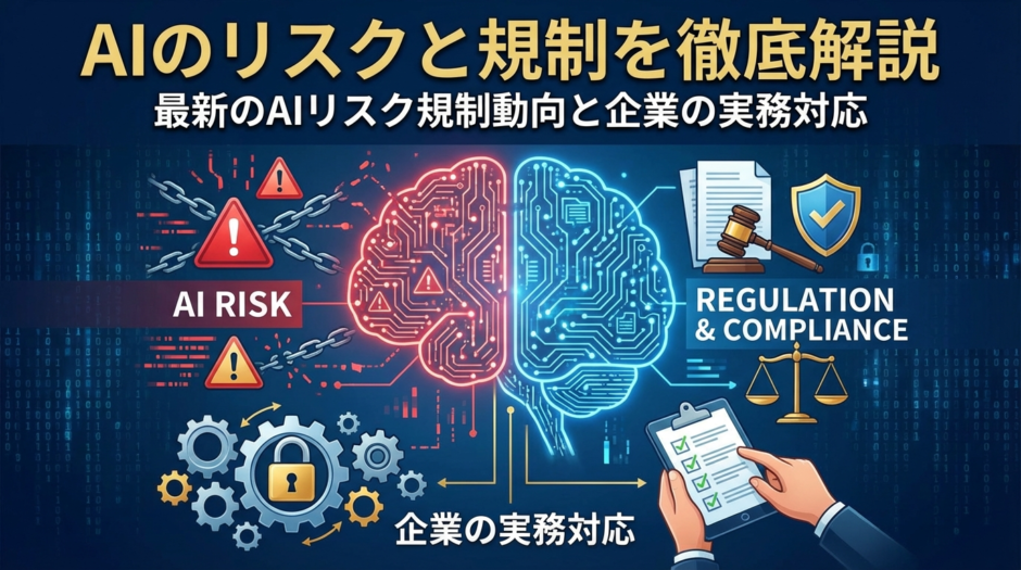 AIのリスクと規制を徹底解説｜最新のAIリスク規制動向と企業の実務対応