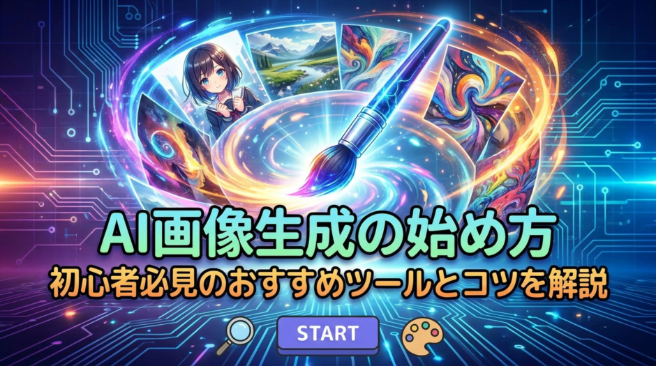 AI画像生成の始め方とは？初心者必見のおすすめツールとコツを解説