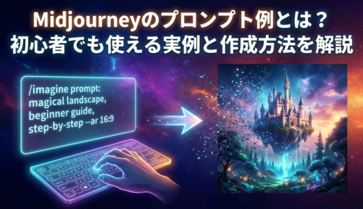 Midjourneyのプロンプト例とは？初心者でも使える実例と作成方法を解説