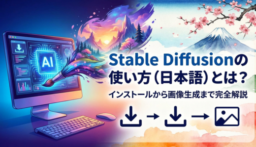 Stable Diffusionの使い方（日本語）とは？インストールから画像生成まで完全解説