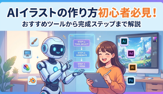 AIイラストの作り方初心者必見！おすすめツールから完成ステップまで解説